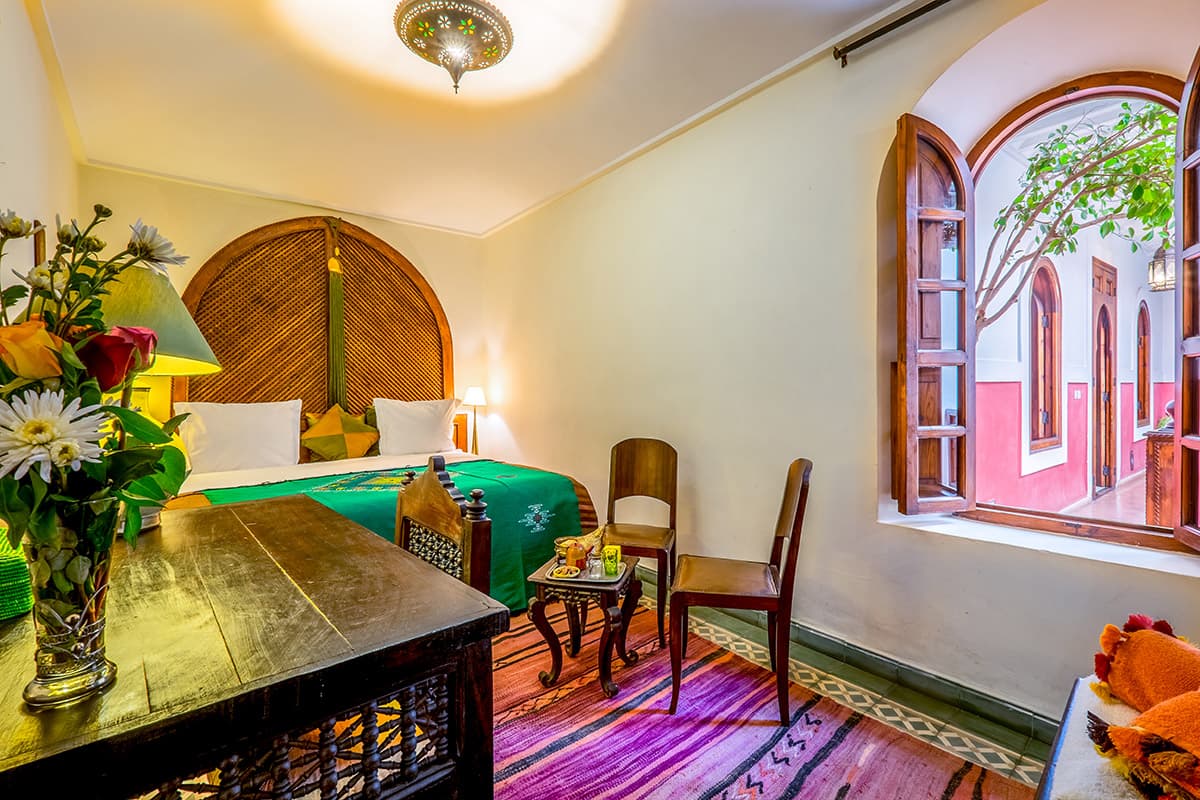 Suite luxueuse et spacieuse au Riad Sable Chaud